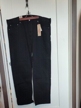 Levi's 505 Straight Men's Jeans in Black W44 L32